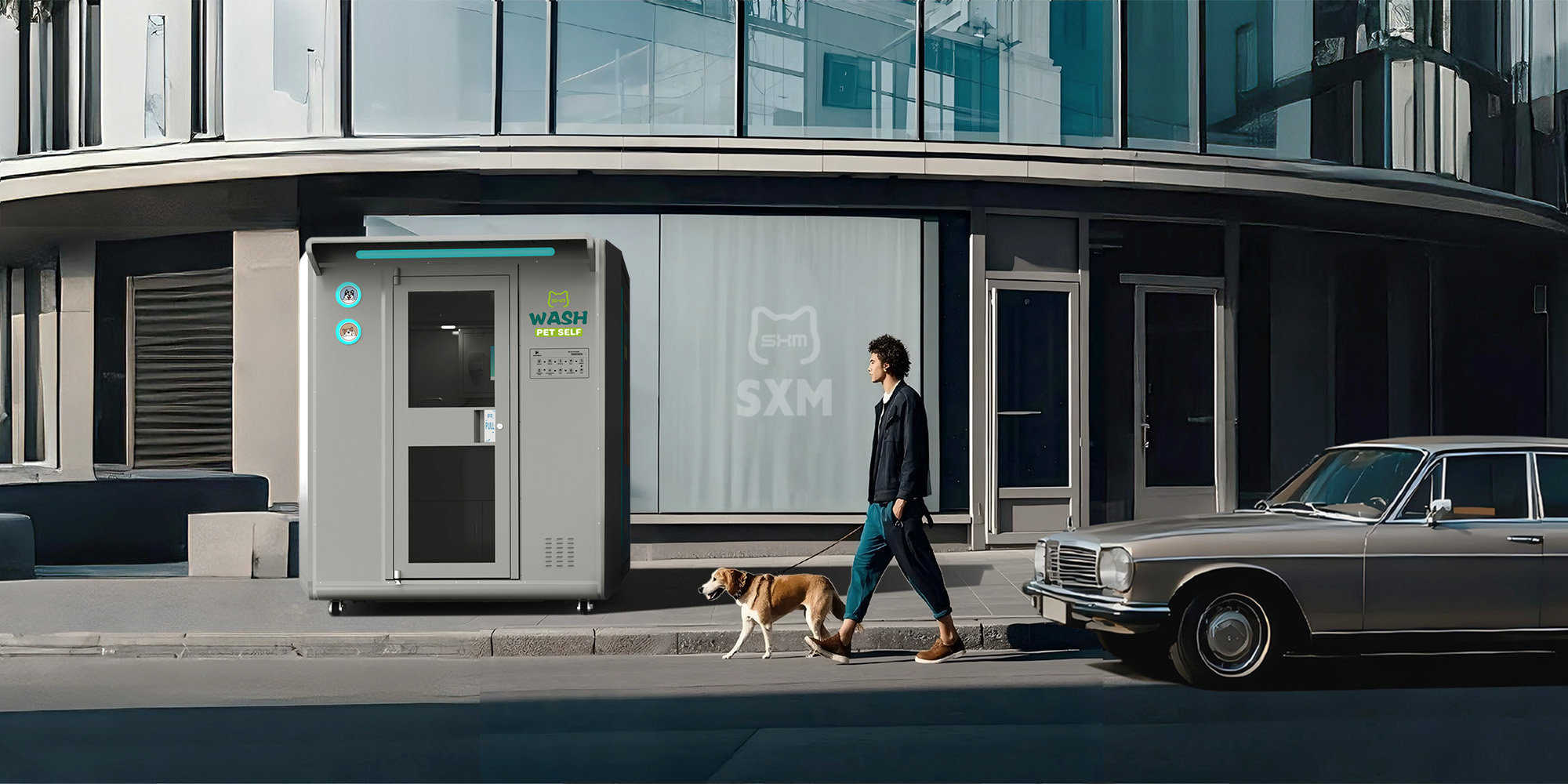 Self-Service Pet Grooming Station